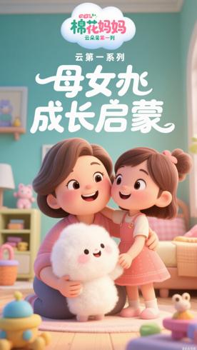 《棉花糖和云朵妈妈第一季》：母女日常里的成长启蒙