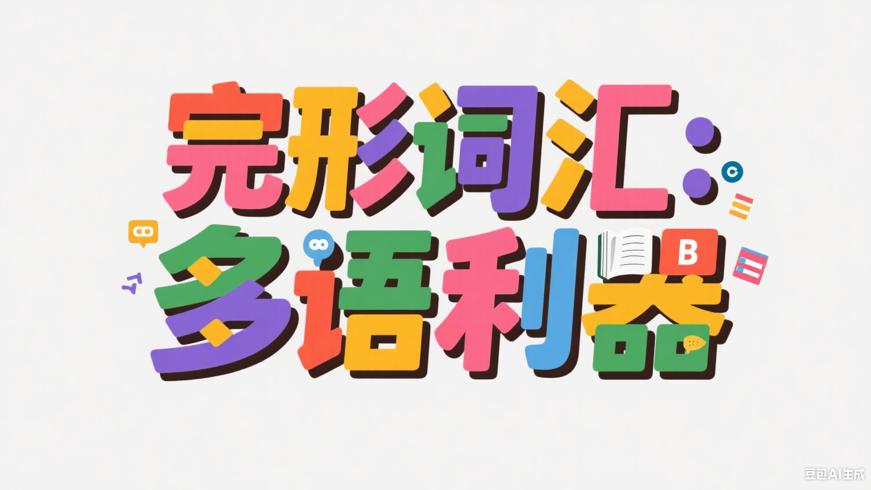 完形词汇：趣味多语种词汇学习利器