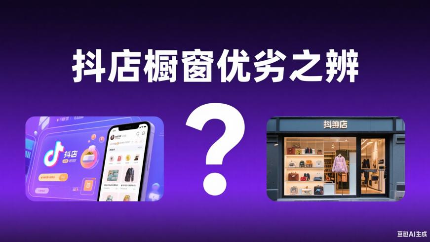 开抖店与开橱窗哪个更好是否存在冲突