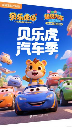 《贝乐虎之超级汽车第三季》：汽车主题儿童音乐剧佳作