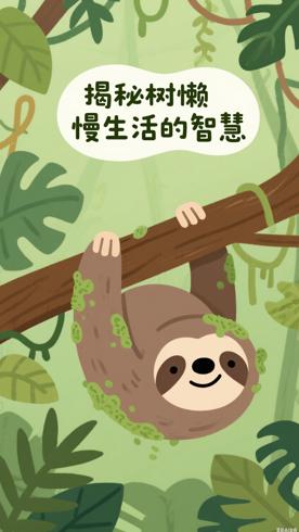 树懒慢吞吞的背后藏着哪些生存智慧