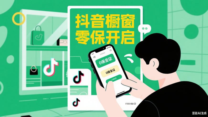 抖音橱窗零保证金开启方法与实用故事