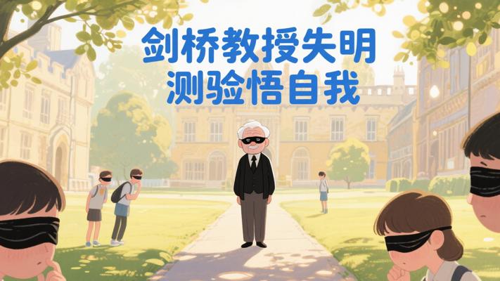 剑桥老教授的失明测验：别在人生路上弄丢自己