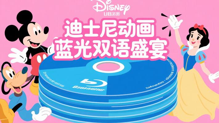 迪士尼139部动画蓝光珍藏：国英双语的梦幻盛宴