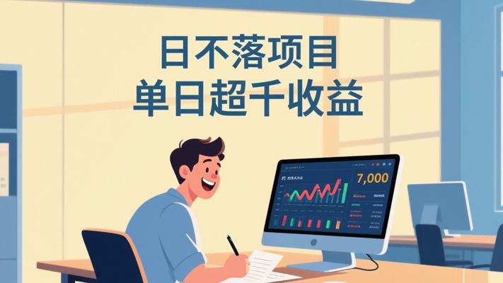 日不落无人项目：轻松实现单日超千收益