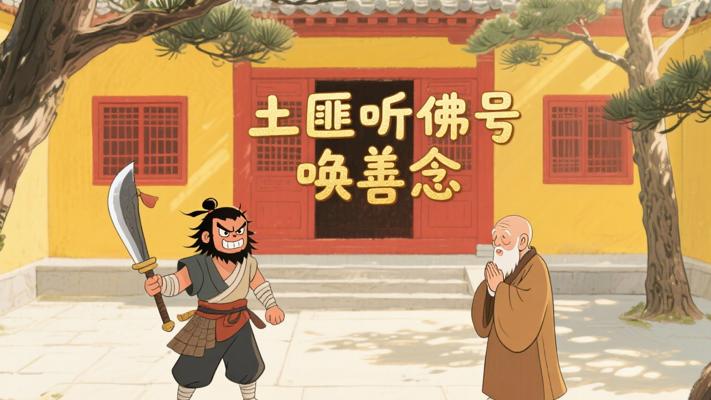 土匪与老和尚：十声佛号唤醒的善念