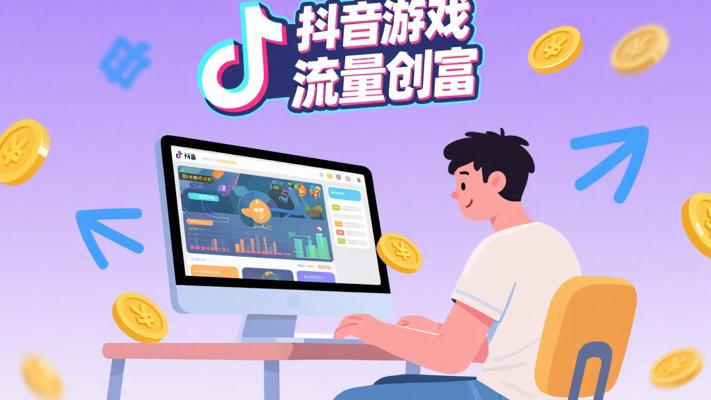 抖音游戏掘金：零门槛开启短视频流量创富