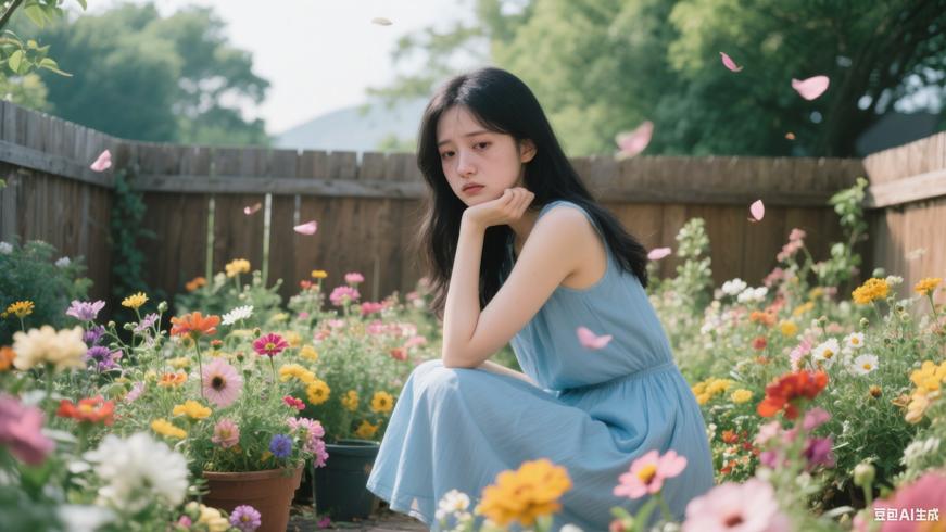 花开一季芬芳谁来许我一世忧伤