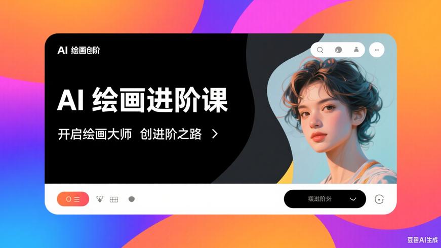 AI绘画创作课程：开启绘画大师进阶之路