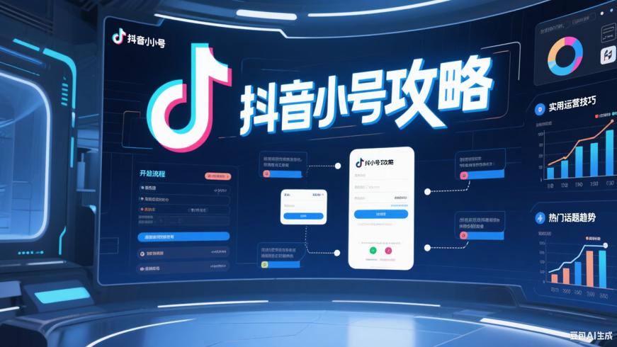 抖音小号开设全流程与实用运营技巧