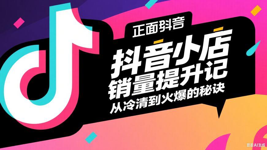 抖音小店销量提升记从冷清到火爆的秘诀