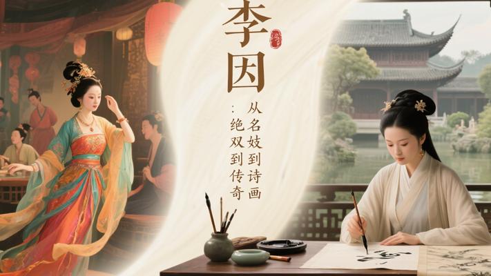 明末奇女子李因：从风尘名妓到诗画双绝的传奇人生