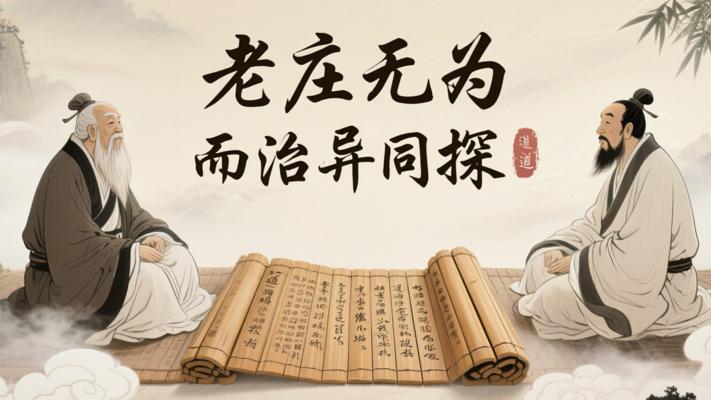 老庄“无为而治”：道之哲思下的异同探寻