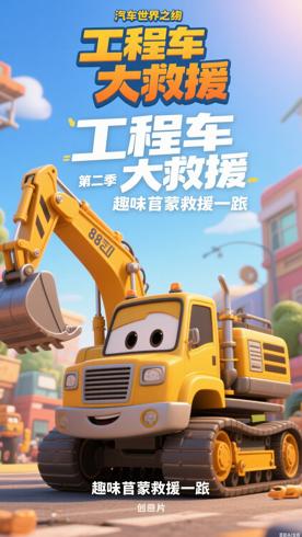 《汽车世界之工程车大救援第一季》：趣味启蒙救援之旅