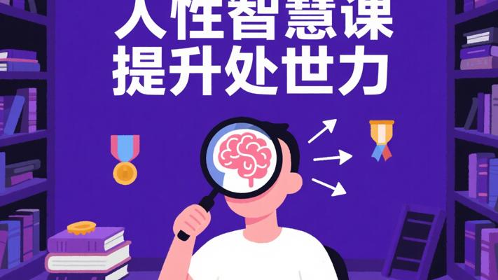 人性智慧课程：洞察人性奥秘提升处世能力