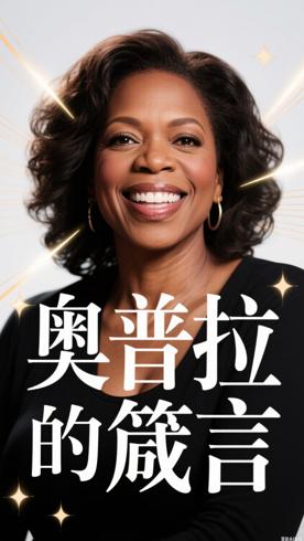 我坚信：脱口秀女王奥普拉的人生智慧箴言