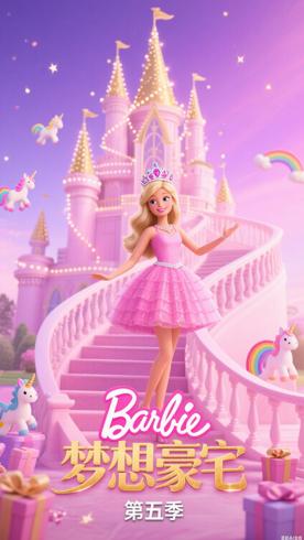 《芭比之梦想豪宅第五季》：梦幻世界的精彩篇章