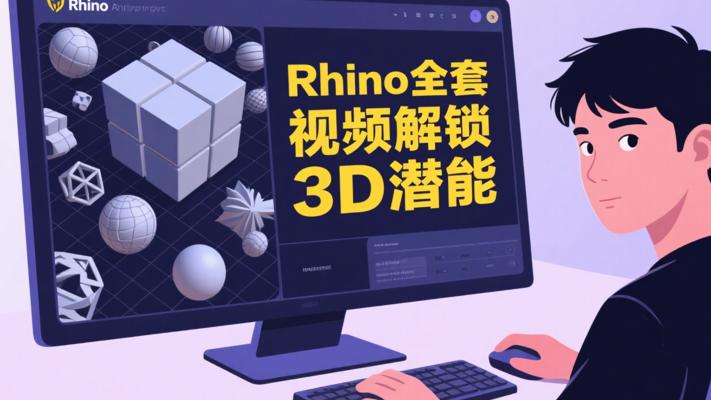 Rhino从入门到精通全套视频：解锁3D建模无限潜能