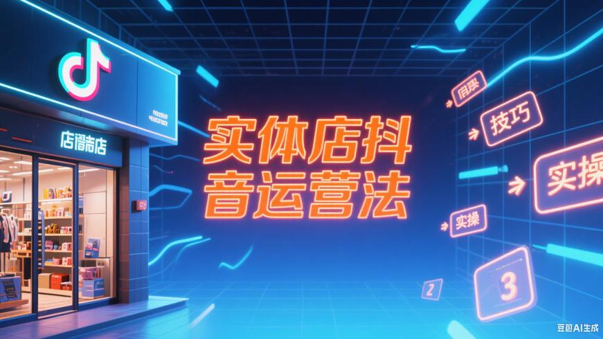 实体店抖音号运营实用技巧及实操方法