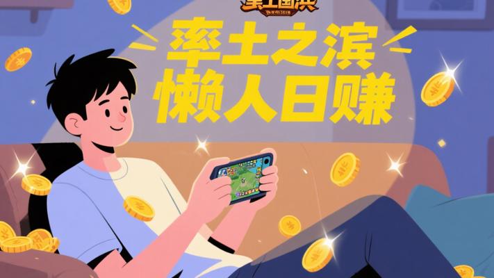 《率土之滨》全新懒人玩法：手机操作日赚三千