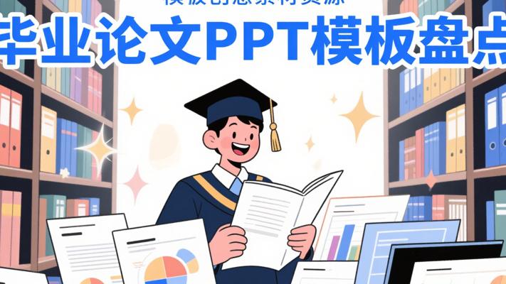 毕业必备！海量论文PPT模板资源大盘点