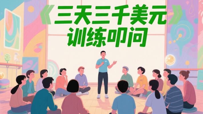 三天三千美元：LEG公司灵魂训练课的人生叩问