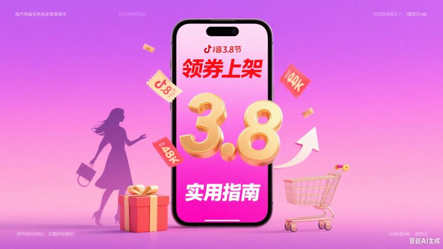 抖音3.8节优惠券领取与商家上架实用指南