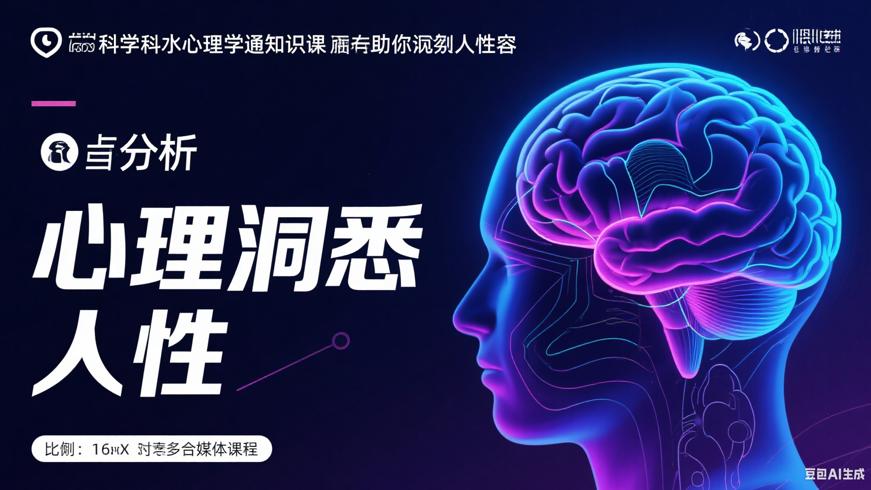 科学心理学通识课助你洞悉人性本质