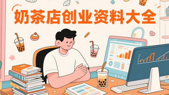 奶茶店创业必备！全套经营营销资料