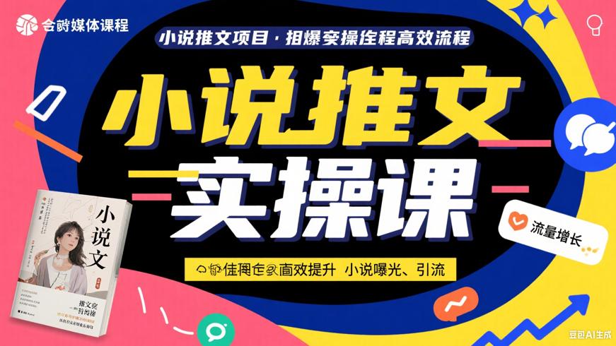 小说推文项目粗暴实操全流程：高效提升小说曝光与引流