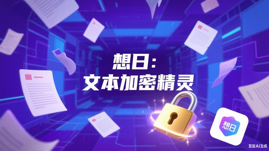 想曰：免费开源的文本加密守护精灵