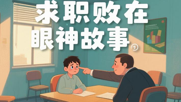 我求职失败竟栽在眼神上的故事
