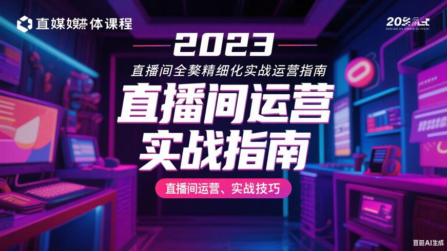 2023直播间全套精细化实战运营指南