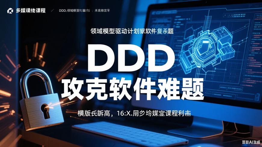DDD领域模型驱动计划：攻克软件复杂度难题