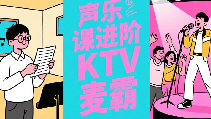 声乐魔法课：从“小白”到KTV麦霸的进阶之路
