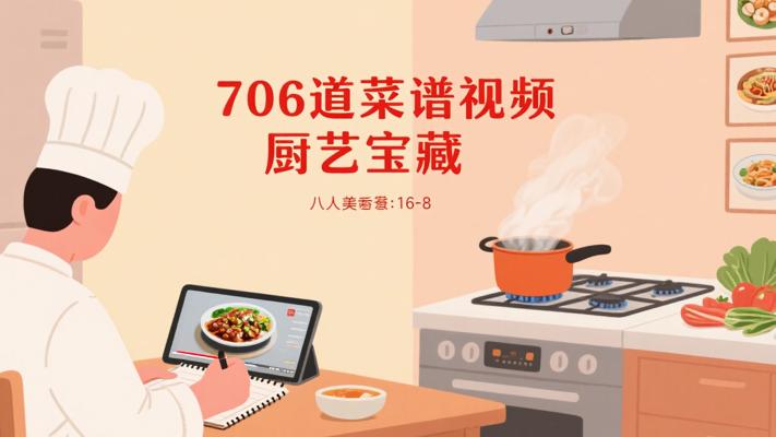 706道八大菜系菜谱视频：厨艺提升宝藏