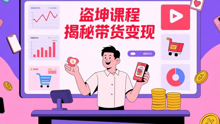 盗坤11-16期：短视频带货与直播变现秘籍