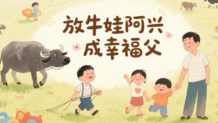 阿兴的故事：从放牛娃到幸福父亲的人生蜕变