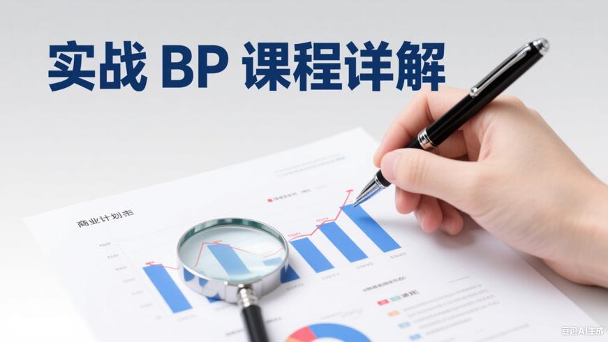 有手就会的商业计划实战超级BP课程详解