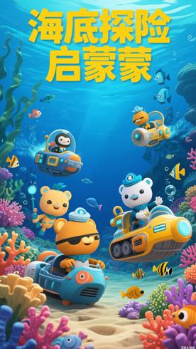 《海底小纵队》第一季：海洋探险中的科普启蒙之旅