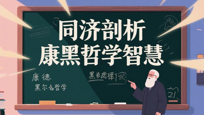 同济陈家琪：深度剖析康德至黑格尔哲学智慧