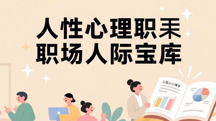 人性心理学自媒体素材：职场人际的实用宝库