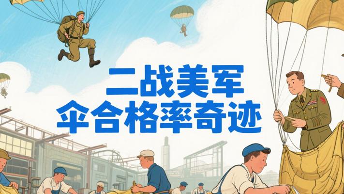 二战中美军降落伞合格率提升的奇迹故事