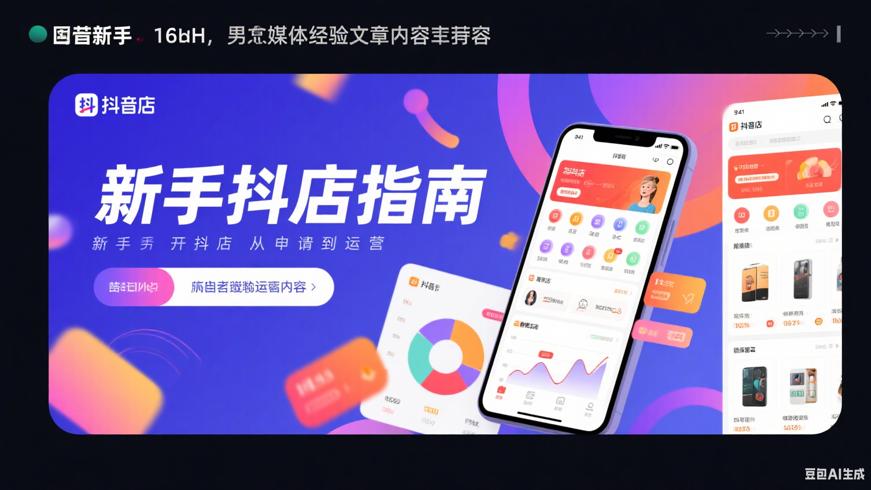 新手开抖店从申请到运营的详细指南