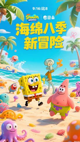 《海绵宝宝第8季》比基尼海滩的奇趣新冒险