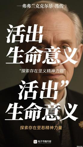 弗兰克尔自传活出生命的意义 探寻存在主义的精神力量