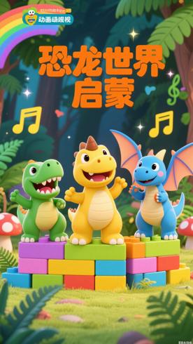 宝宝巴士恐龙世界第一季启蒙音乐剧动画全解析