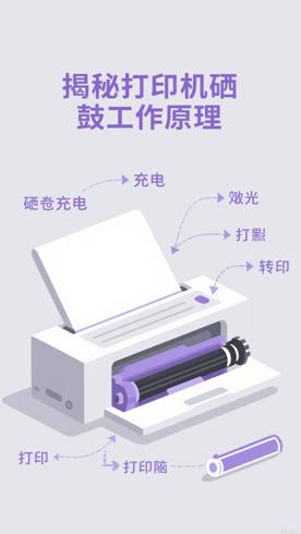 打印机硒鼓工作的那些巧妙原理揭秘