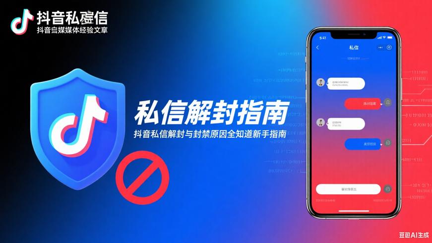 抖音私信解封与封禁原因全知道新手指南