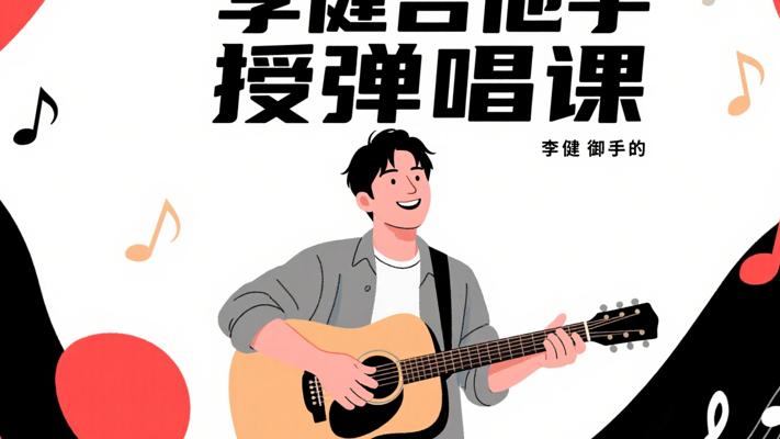 李健御用吉他手亲授零基础吉他弹唱课